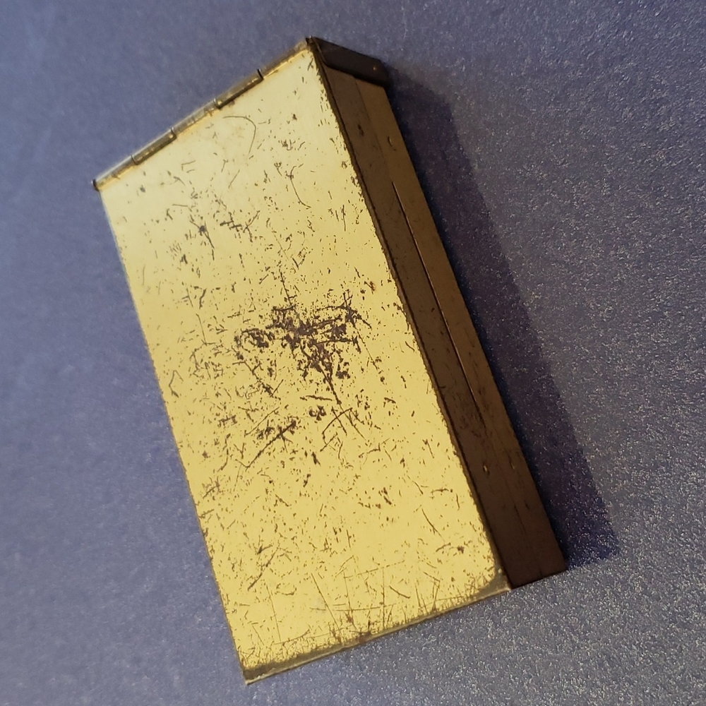 SOLD - Vintage flip top cigarette case - Picture 3 of 4